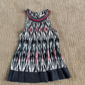 BCBGMaxAzria RUNWAY Patterned Blouse